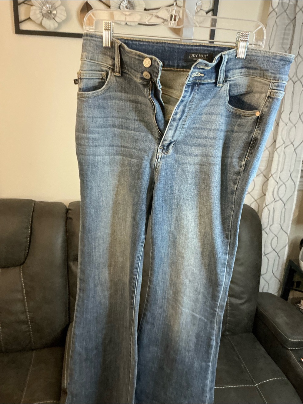 Judy Blue Medium Blue Flared Jeans